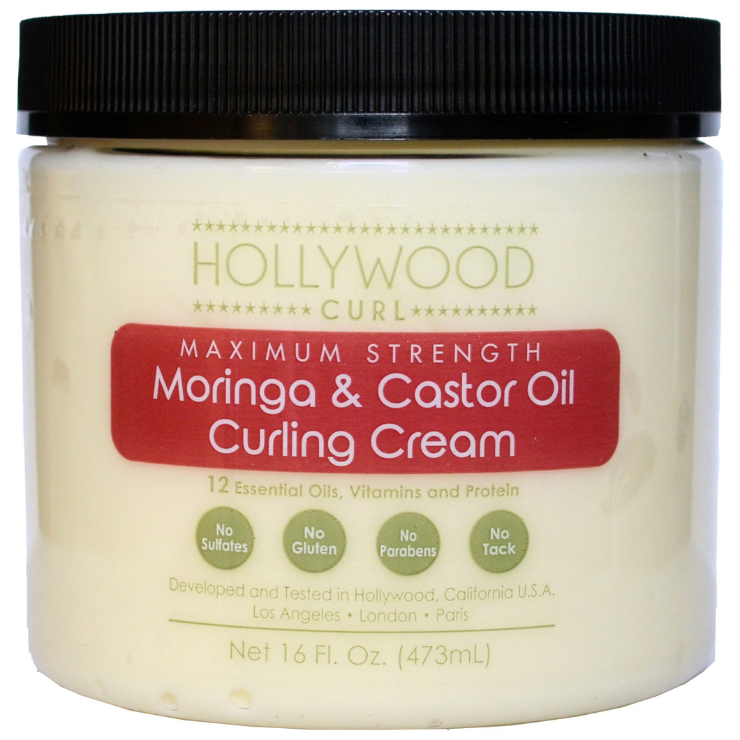 Hollywood Curl Moringa and Castor Oil Infused Curling Cream