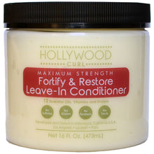 Load image into Gallery viewer, Hollywood Curl Fortify and Restore Leave In Conditioner